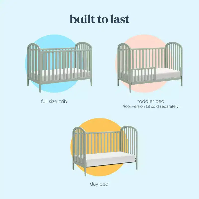 Lettino convertibile 3-in-1 Beau daVinci