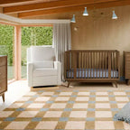 Fauteuil inclinable et planeur électronique Babyletto Sigi avec port USB | Base en bois clair