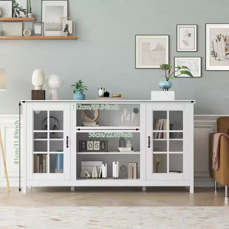Meuble TV pour téléviseurs de 65 pouces Centre de divertissement