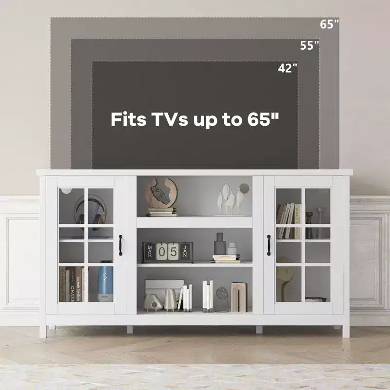 Meuble TV pour téléviseurs de 65 pouces Centre de divertissement