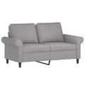 vidaXL Sofa Chair Dark Gray 23.6 Fabric