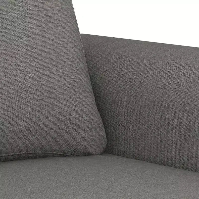 vidaXL Poltrona Grigio Scuro 23,6 Tessuto