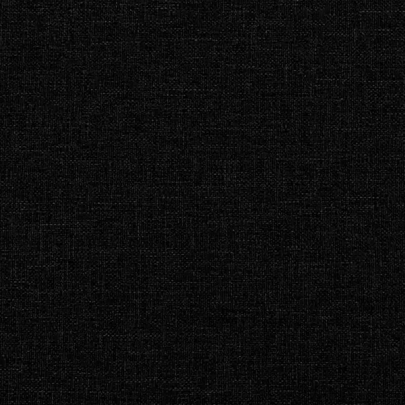 vidaXL Ensemble de 2 canapés avec coussins Tissu noir