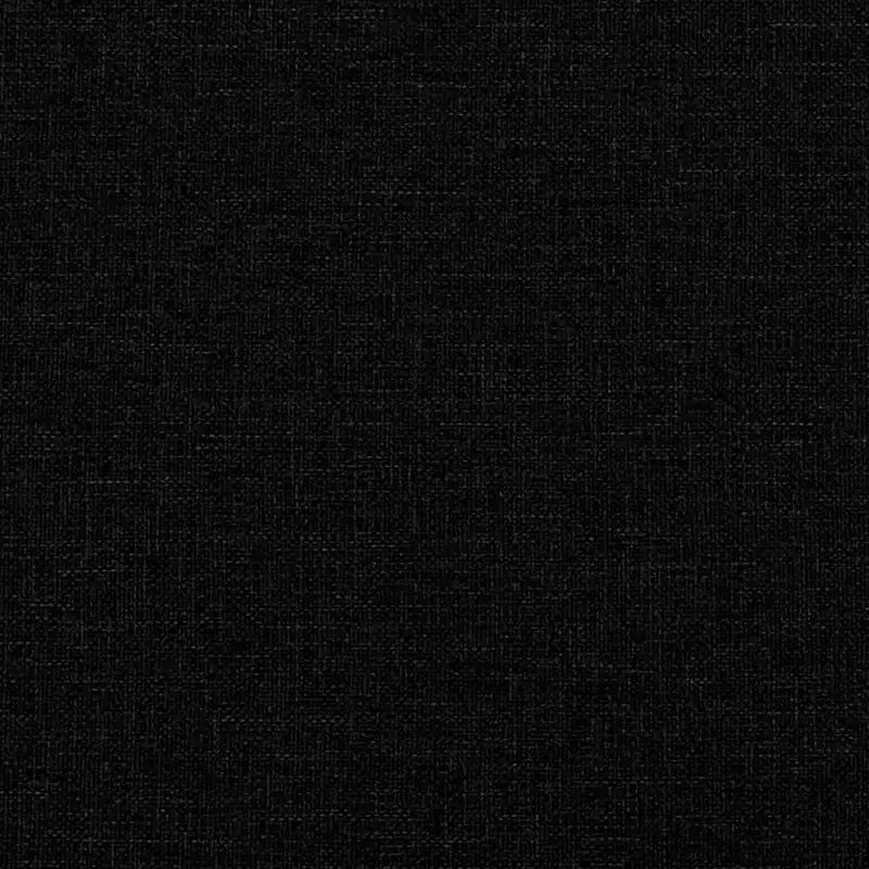 vidaXL Ensemble de 2 canapés avec coussins Tissu noir