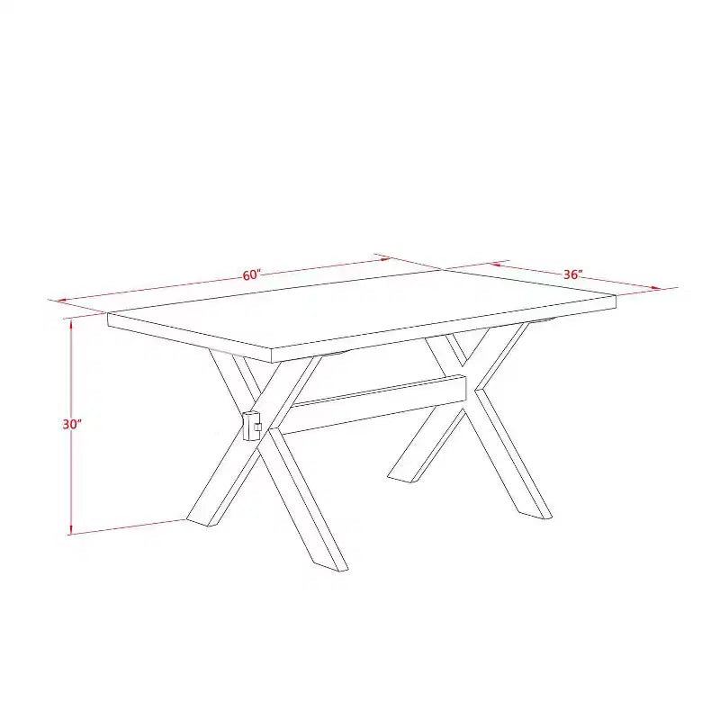 Tavolo da pranzo 6 posti in legno massello finitura rovere naturale con 1 panca e 4 sedie con