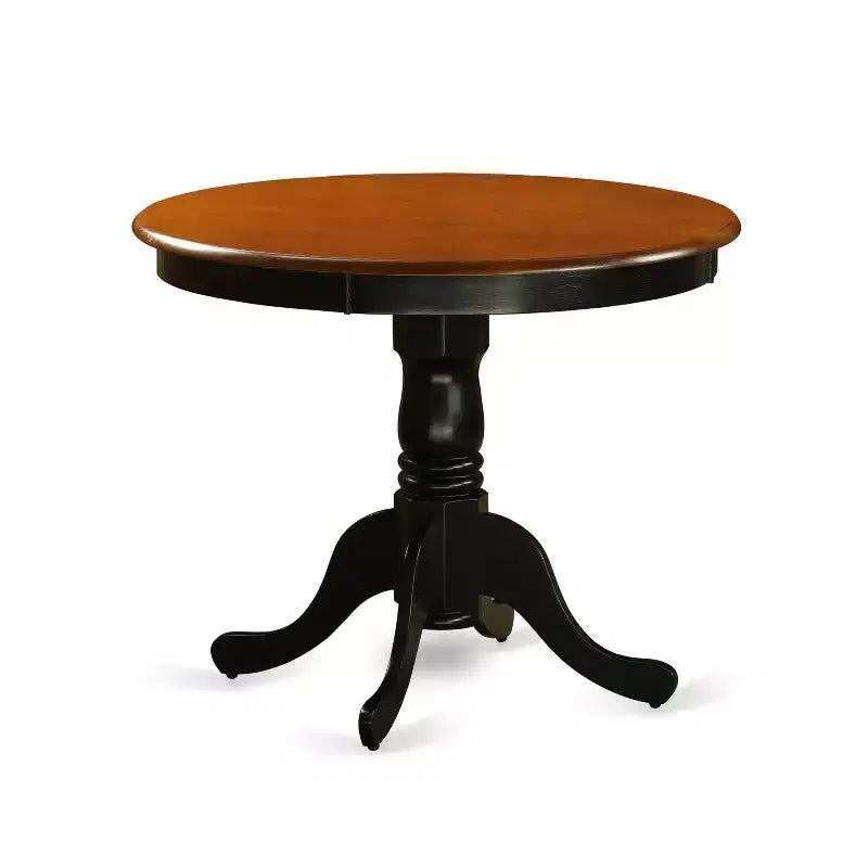 Small Kitchen Table Set with Chairs - Dining Table & 2 Cappuccino Chairs