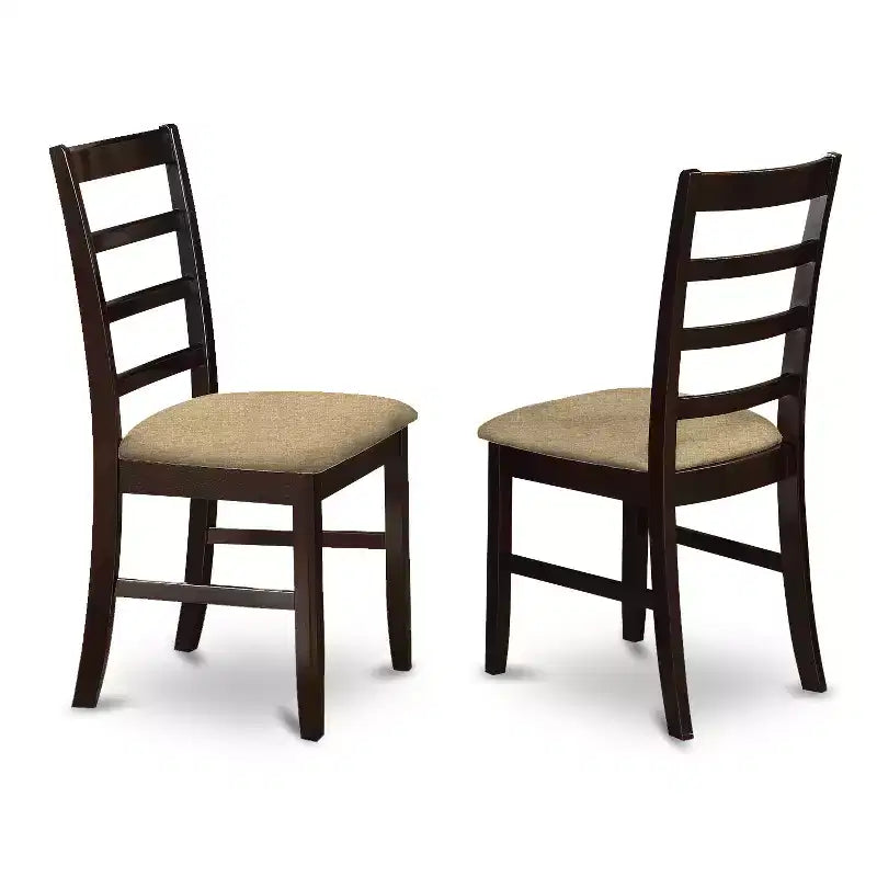 Set da pranzo 5 pezzi - Tavolo da cucina rotondo e 4 sedie - Set da pranzo in stile costiero - Tavolo da 106,68 cm