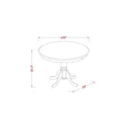 Set tavolo altezza bancone - Sedie da pranzo e tavolo da pub - Set da pranzo moderno per cucina