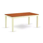 HomeStock Set da Pranzo 21 Pezzi Finitura Mogano con Piano in Legno Massello - 4 Posti a Sedere