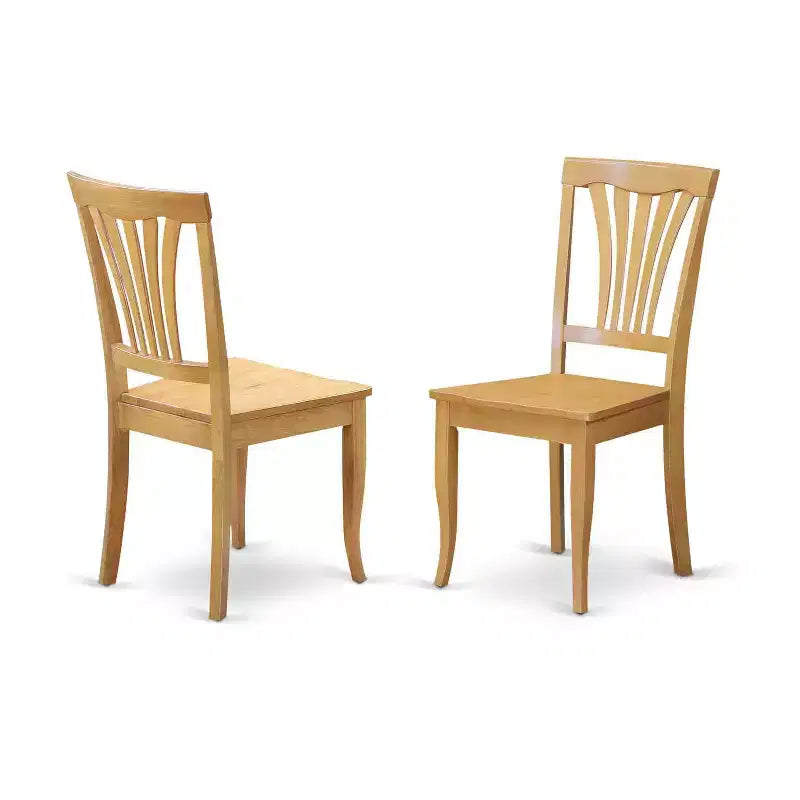 Set Tavolo e Sedie da Cucina - Stile Art Déco, Set da Pranzo Quadrato in Legno Massello, Tavolo da 91 cm