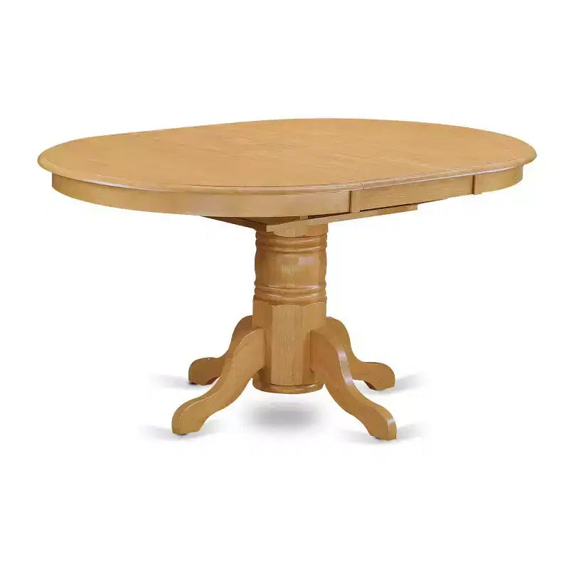Set da pranzo ovale toscano 5 pezzi - Tavolo 42-60 con prolunga e 4 sedie in pelle PU - HomeStock