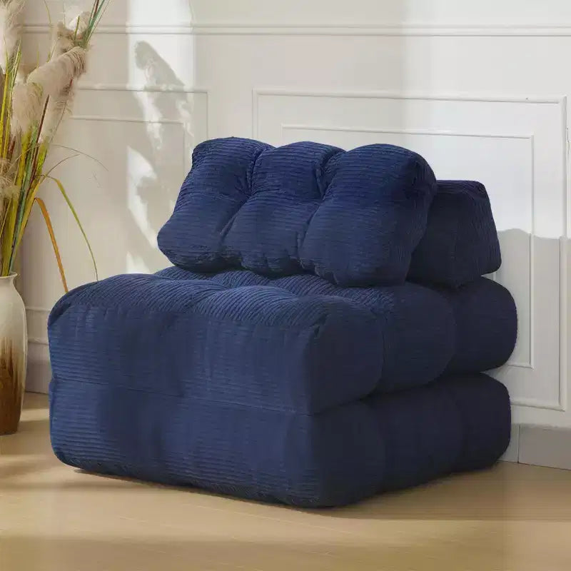 Folding Sofa Bed 2-Pack, Convertible Sleeper Chair with Pillow & Ergonomic Support, Portable & Machine Washable  Ideal for Living Room & Bedroom