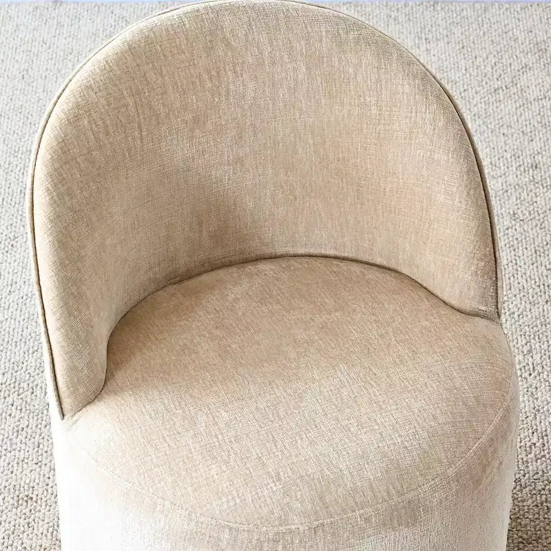 Set da Pranzo 7 Pezzi per Cucina, Tavolo Ovale Nero e Sedie a Botte in Ciniglia, Mobili Moderni per Sala da Pranzo - Panipeachy