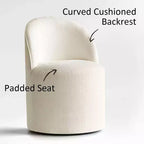 Set da Pranzo 7 Pezzi per Cucina, Tavolo Ovale Nero e Sedie a Botte in Ciniglia, Mobili Moderni per Sala da Pranzo - Panipeachy