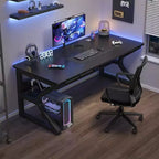 31 in Small Computer Desk, Home Office Desks, Small Desk for Bedroom, Writing Study Work Table, Modern Study Work Computer Table for Home Office