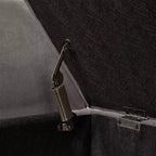 Okak 51.5 Panca Contenitore in Velluto con Braccioli e Gambe in Legno, Panca da Fondo Letto con Sedile Imbottito, Pouf Contenitore per la Casa