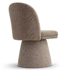 Lot de 6 chaises de salle à manger modernes sans accoudoirs, pivotantes à 360°, avec piétement tulipe, élégantes chaises d'appoint pour cuisine, salle à manger ou bureau - Panipeachy