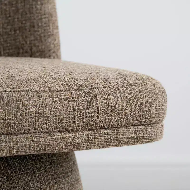 Lot de 6 chaises de salle à manger modernes sans accoudoirs, pivotantes à 360°, avec piétement tulipe, élégantes chaises d'appoint pour cuisine, salle à manger ou bureau - Panipeachy