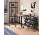 Scaffalatura con 9 contenitori a 4 ripiani Seville Classics, 36 L x 14 P x 31 H