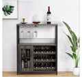 Iron, PB & MDF Wine Cabinet,