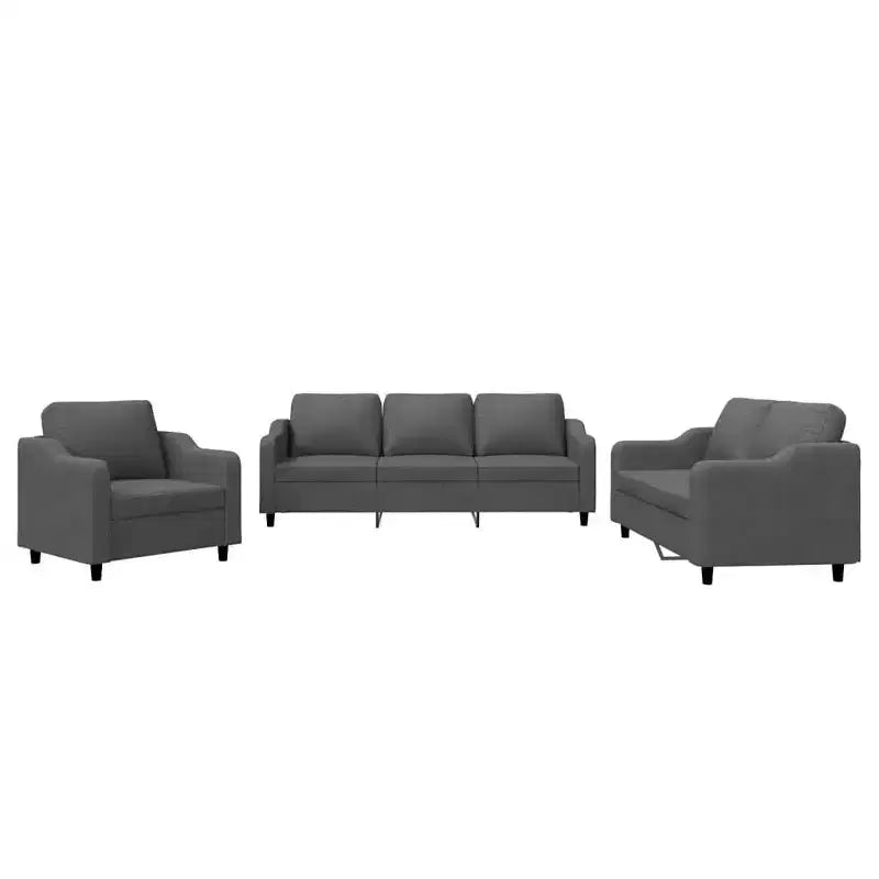 vidaXL Ensemble de canapés Canapé d'appoint Fauteuil Canapé modulable pour salon Tissu