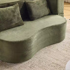 Canapé-lit pliable MAYEERTY taille Queen, Futon en peluche Canapé en mousse haute densité Canapé-lit convertible au sol pour Salon Chambre d'amis Chambre à coucher