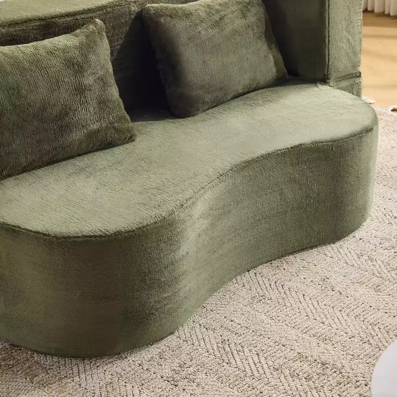 Canapé-lit pliable MAYEERTY taille Queen, Futon en peluche Canapé en mousse haute densité Canapé-lit convertible au sol pour Salon Chambre d'amis Chambre à coucher