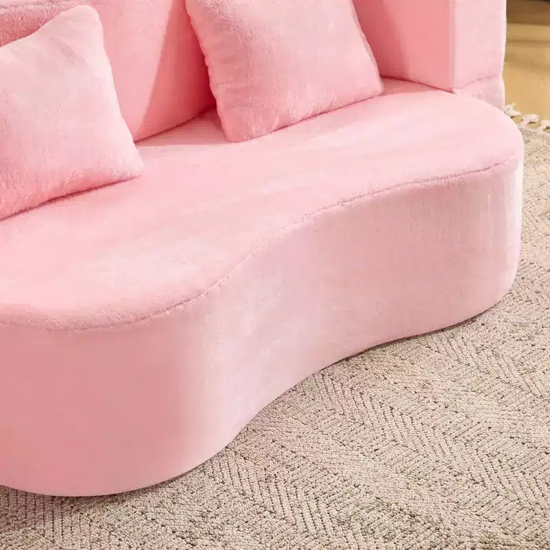 Canapé-lit pliable MAYEERTY taille Queen, Futon en peluche Canapé en mousse haute densité Canapé-lit convertible au sol pour Salon Chambre d'amis Chambre à coucher