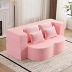 Canapé-lit pliable MAYEERTY taille Queen, Futon en peluche Canapé en mousse haute densité Canapé-lit convertible au sol pour Salon Chambre d'amis Chambre à coucher