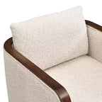 Christopher Knight Home Shan Sedie da pranzo moderne imbottite in legno di gomma (set da 2)