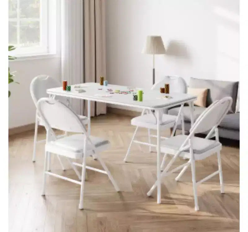 Table rectangulaire pliable en PU,