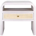 Prisha 1 Shelf 1 Drawer Nighstand - NST6611 - White Washed - Safavieh