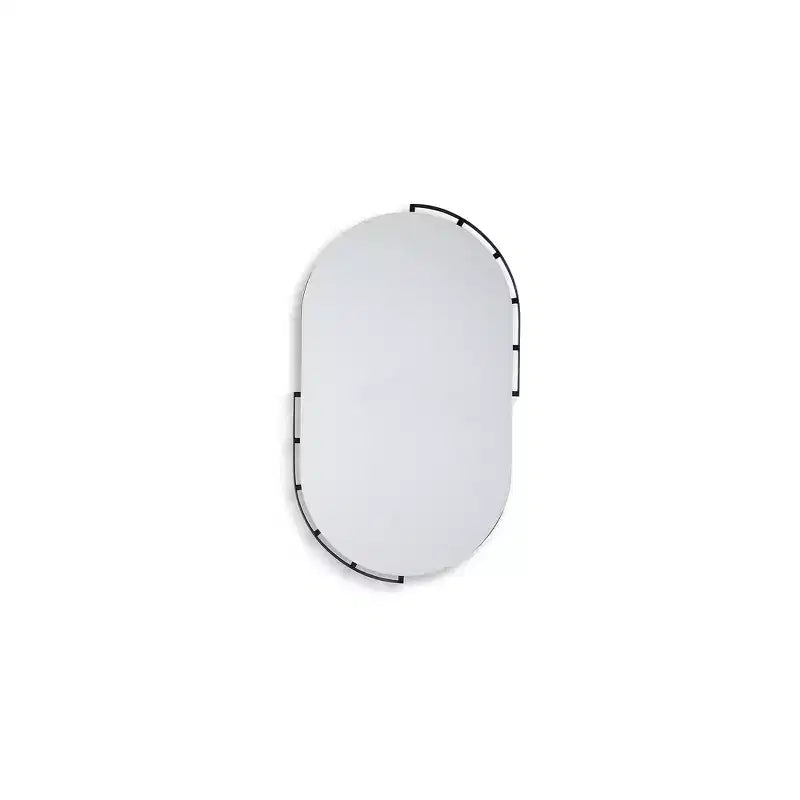 Miroir mural décoratif ovale contemporain Valkings de Signature Design by Ashley