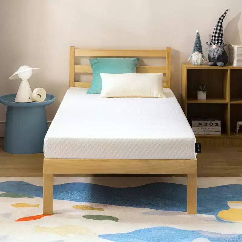 Zinus 5 Twin Cooling Essential Memory Foam Mattress, Fiberglass-Free, Medium Feel, Breathable Cooling Layers, Certified Safe Materials