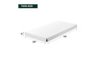 Materasso in Memory Foam Zinus da 12,7 cm a due strati, senza fibra di vetro, rigidità media, strati rinfrescanti traspiranti, materiali certificati sicuri