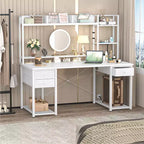 Scrivania per computer con cassetti