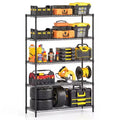 Costway 5-Tier Metal Storage Shelving Unit 4000 LBS Storage Organizer for Home Kitchen