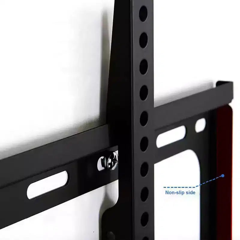 Carrello TV Mobile con Ruote, Supporta TV da 32-65 pollici fino a 50 kg, Regolabile in Altezza, Nero