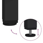 Set Mobili da Bagno con Mensola 3 pz Legno Multistrato Moderno Compatto