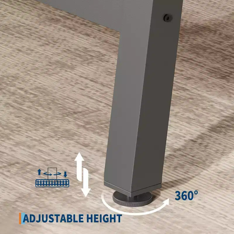 Tavolo da pranzo industriale per 4-6 persone, tavolo da cucina lungo 160 cm in legno con robusta struttura in metallo e finitura marrone rustico - Posti a sedere per 4 rettangolari