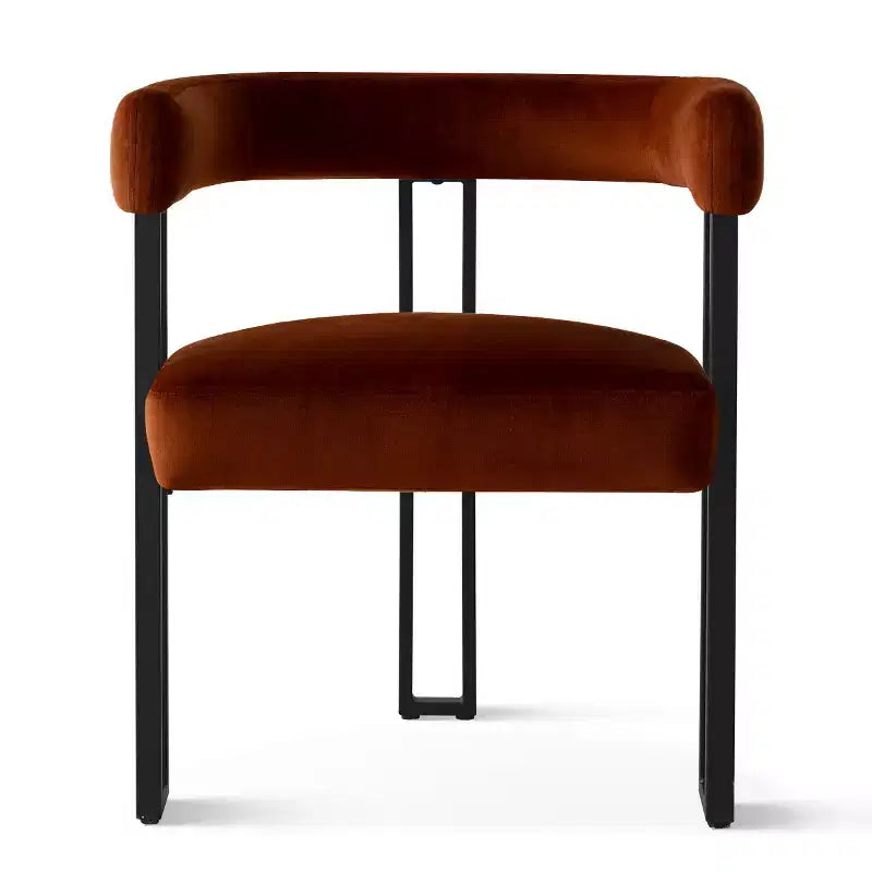 Set tavolo da pranzo allungabile da 47-83" per 8 persone, tavolo nero e 8 poltrone in velluto con eleganti gambe in metallo, ideale per riunioni