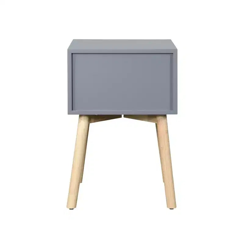 Comodino moderno a due cassetti
