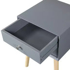 Comodino moderno a due cassetti