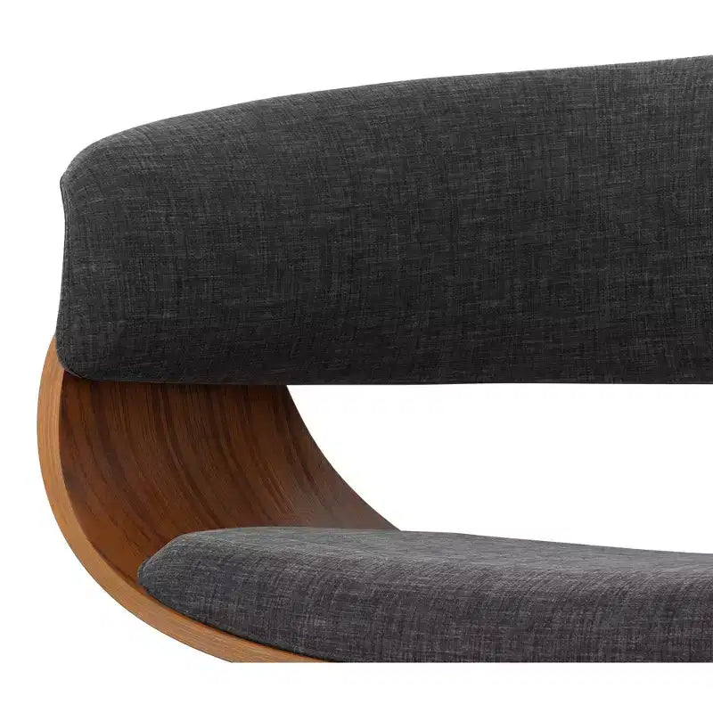 Tabouret de bar pivotant réglable Caylor Mid Century Modern de 34 pouces