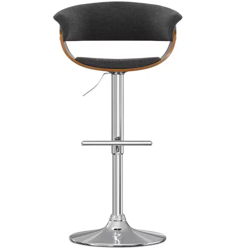 Tabouret de bar pivotant réglable Caylor Mid Century Modern de 34 pouces