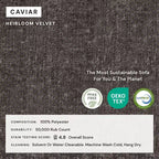 Divano angolare componibile a 5 posti Anabei lavabile con pouf | Seduta Deluxe+ e cuscino Cloud