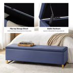Panca portaoggetti Amalia con due pouf e motivi a trama a diamante|ART OF LIVING DESIGNS