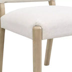 Christopher Knight Home Sarita, set da 5 pezzi moderno da pranzo con sedie imbottite in legno di gomma