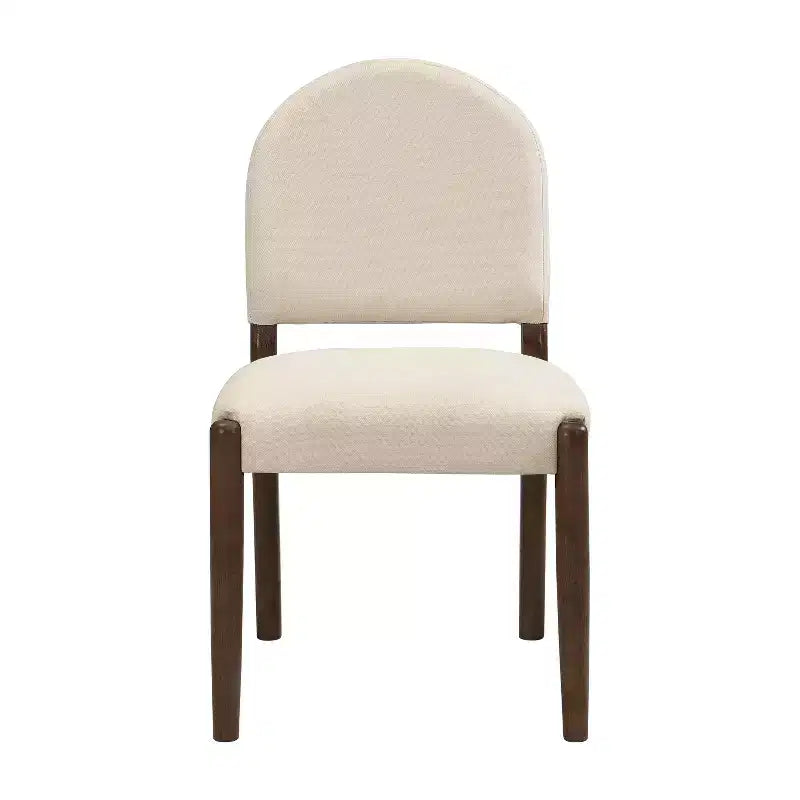 Christopher Knight Home Sarita, set da 5 pezzi moderno da pranzo con sedie imbottite in legno di gomma