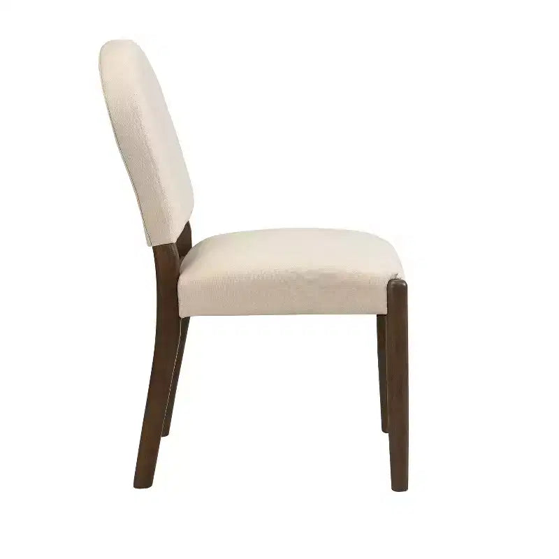 Christopher Knight Home Sarita, set da 5 pezzi moderno da pranzo con sedie imbottite in legno di gomma